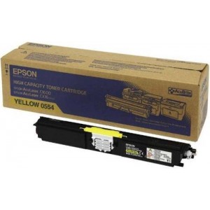 Epson C13S050554 оригинална жълта тонер касета