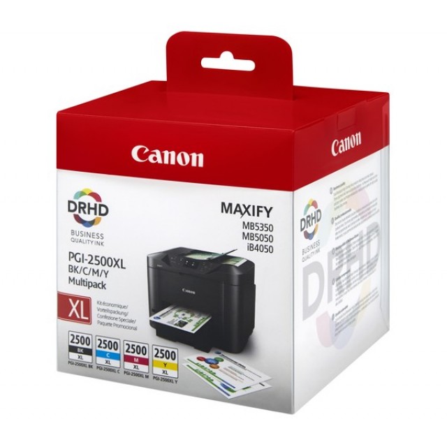 Canon PGI-2500XLCMYK комплект CMYK мастилени касети