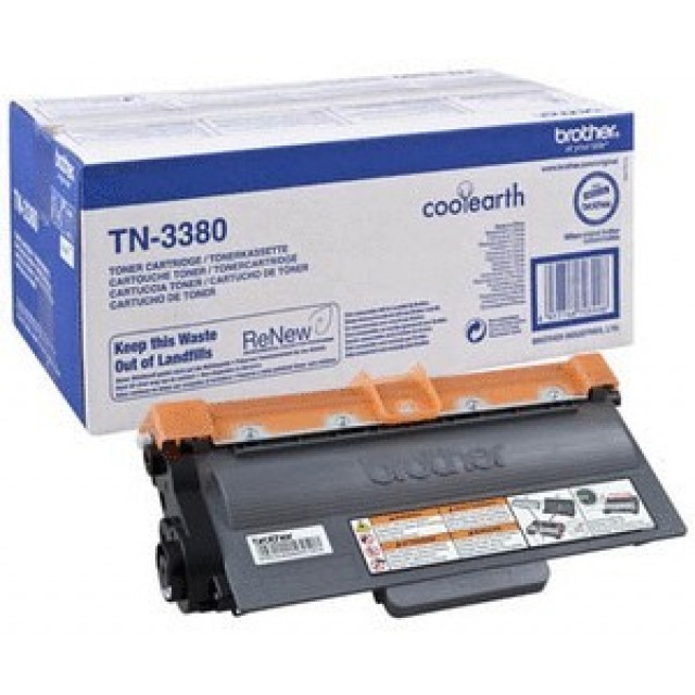 Brother TN-3380 оригинална черна тонер касета