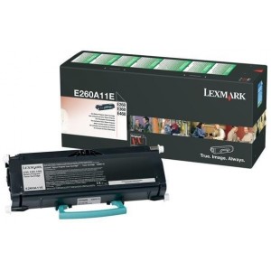 Lexmark E260A11E оригинална черна тонер касета (Return Program)