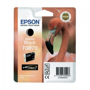 Epson T0878 черен мат мастилена касета