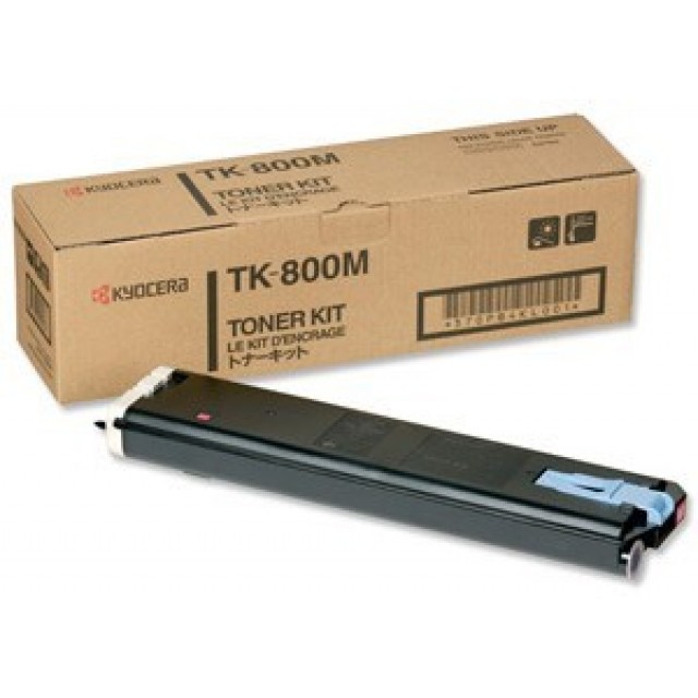 Kyocera TK-800M оригинална червена тонер касета