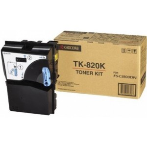Kyocera TK-820K оригинална черна тонер касета
