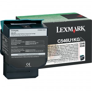 Lexmark C546U1KG оригинална черна тонер касета (Return Program)