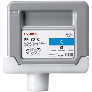 Canon PFI-301C синя мастилена касета