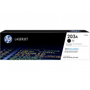HP CF540A оригинална черна тонер касета 203A
