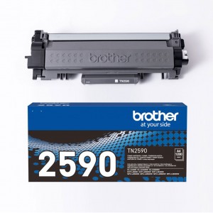 Brother TN-2590 оригинална черна тонер касета