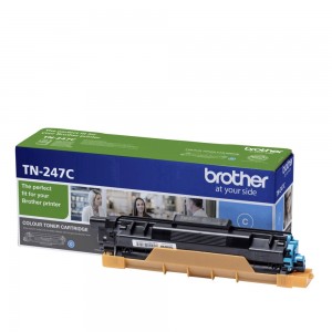 Brother TN-247C оригинална синя тонер касета