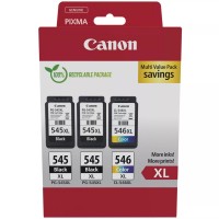 Canon PG-545XLx2/CL-546XL комплект мастилени касети