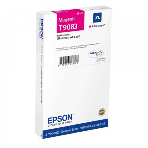 Epson T9083 червена мастилена касета C13T908340 за 4000 стр.
