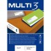 Самозалепващи етикети MULTI 3, 48.5x16.9 mm