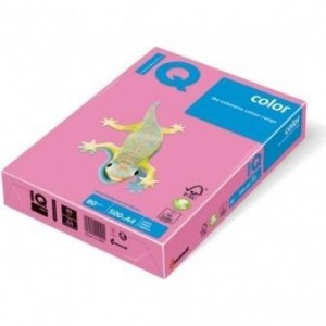 Цветна копирна хартия IQ Color PI25 розов, пастел, A4 80 гр.