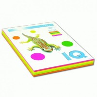 Цветна копирна хартия IQ Color неон микс, A4 80 гр.