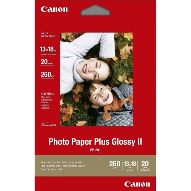 Фото хартия Canon Plus Glossy II PP-201, гланц