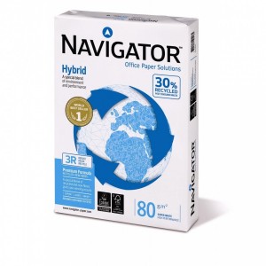 Рециклирана копирна хартия Navigator Hybrid